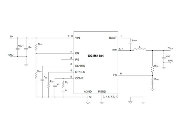 圣邦微电子推出18V/8A高效同步降压转换器SGM61184