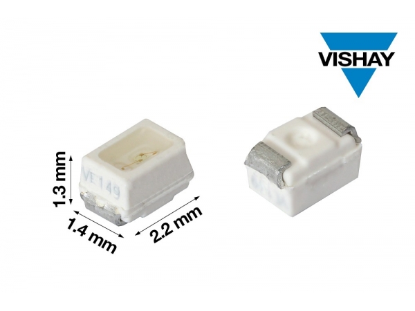 Vishay launches MiniLED packaged high brightness small blue and pure green leds