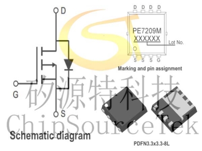 PE7209M PDFN3.3x3.3-8L