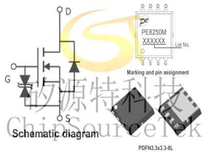 PE8250M PDFN3.3x3.3-8L