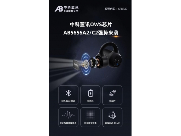 中科蓝讯首发OWS芯片，开放式耳机如日方升
