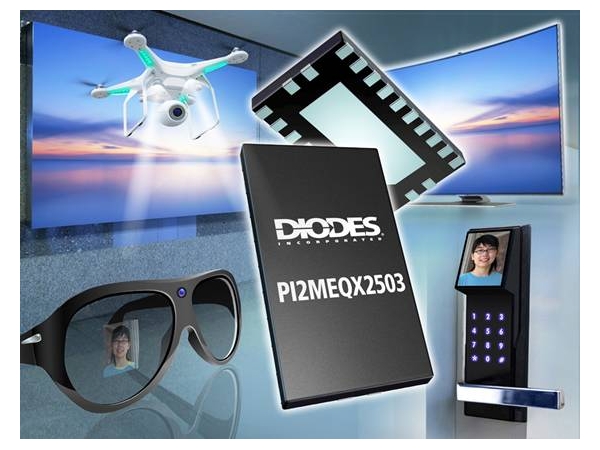 Diodes 公司的低功耗 1.8V、2.5Gbps、双数据通道 ReDriver 支持 MIPI D－PHY 1．2 协议