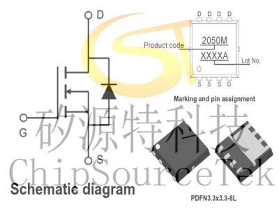 PED2050MA PDFN3.3x3.3-8L
